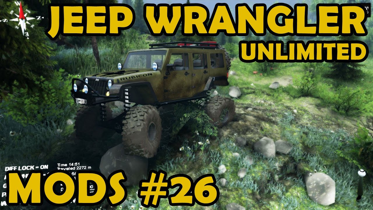 Spin Tires|Mod Review #26 - Jeep Wrangler Unlimted