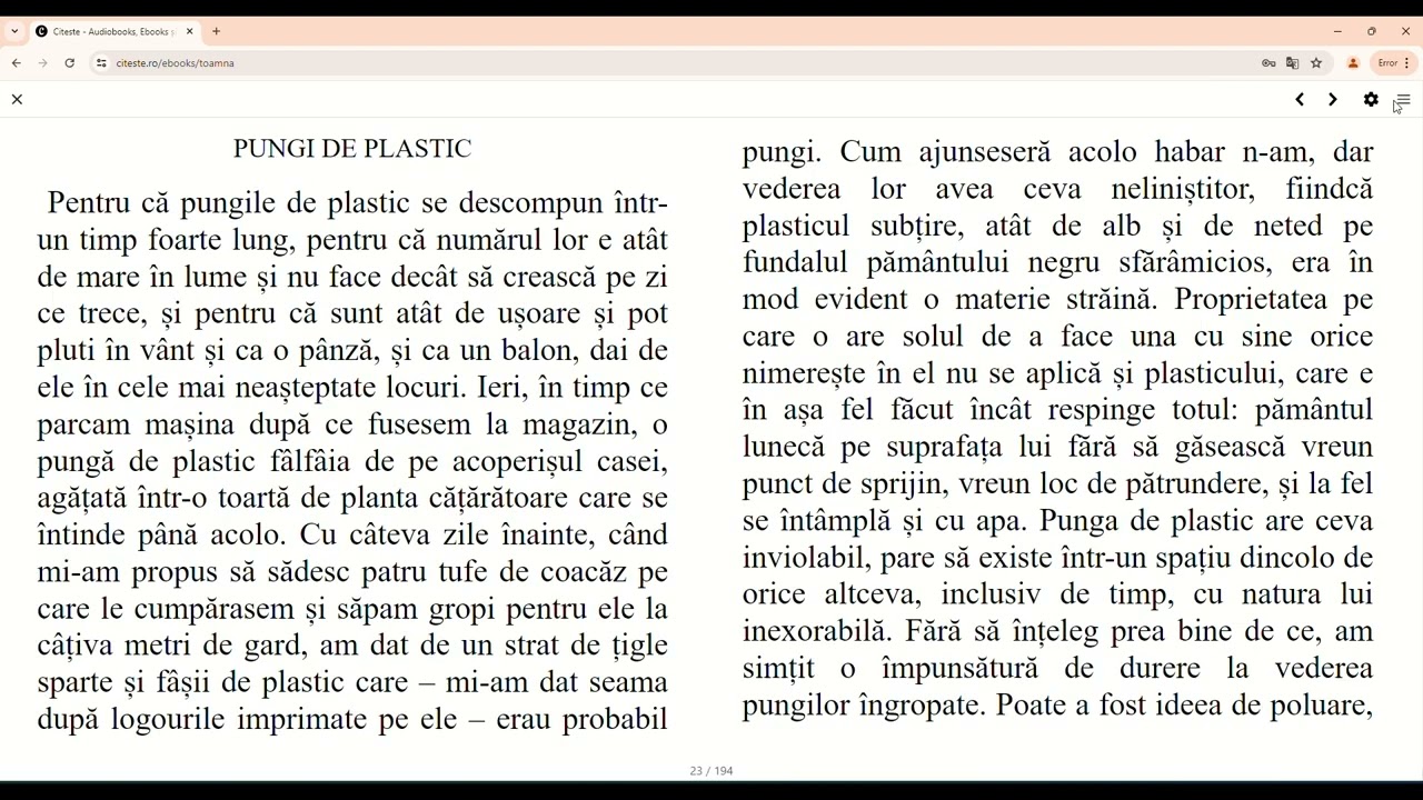 Tutorial citeste.ro
