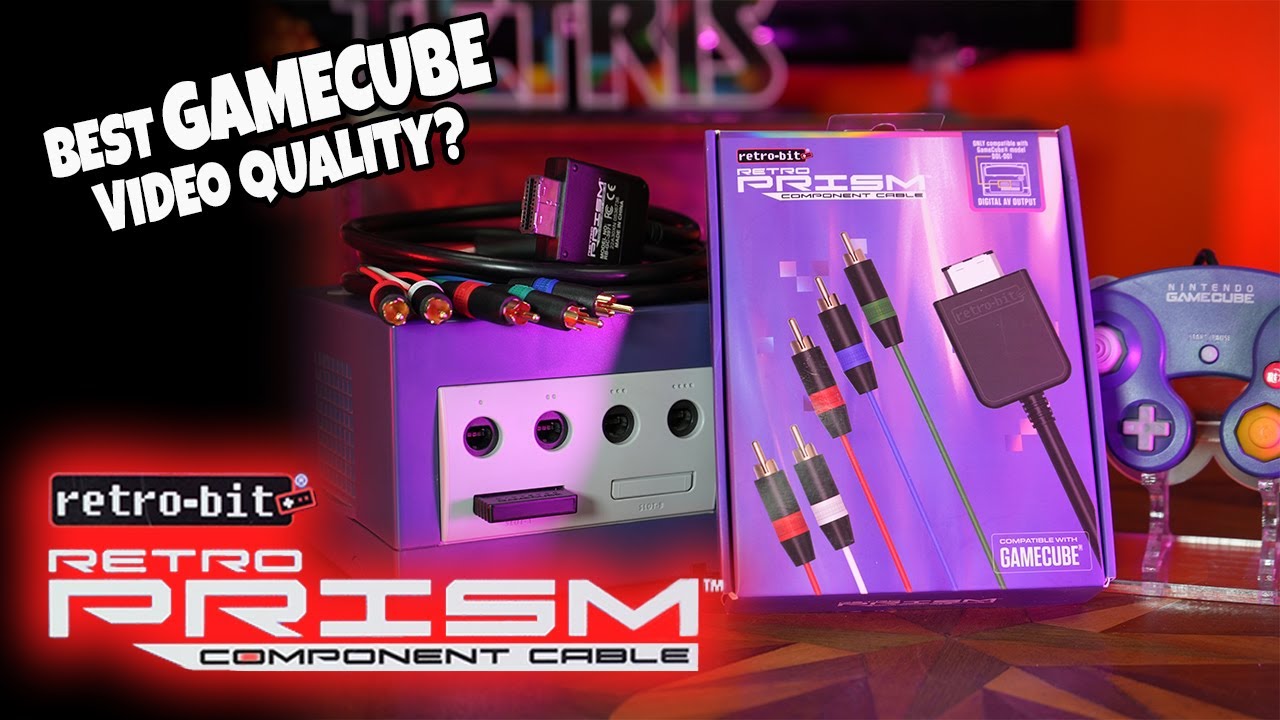 КОМПОНЕНТНЫЙ КАБЕЛЬ GAMECUBE Retro Prism от Retro-Bit | Распаковка и обзор