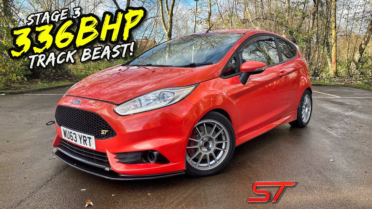THIS 336BHP *STAGE 3 HYBRID TURBO* FIESTA ST IS A SAVAGE!!