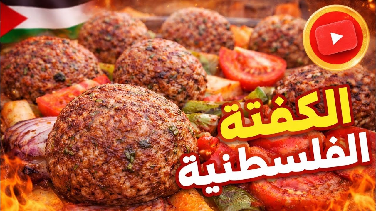 اسرع كفتة لحم مع الخضار  