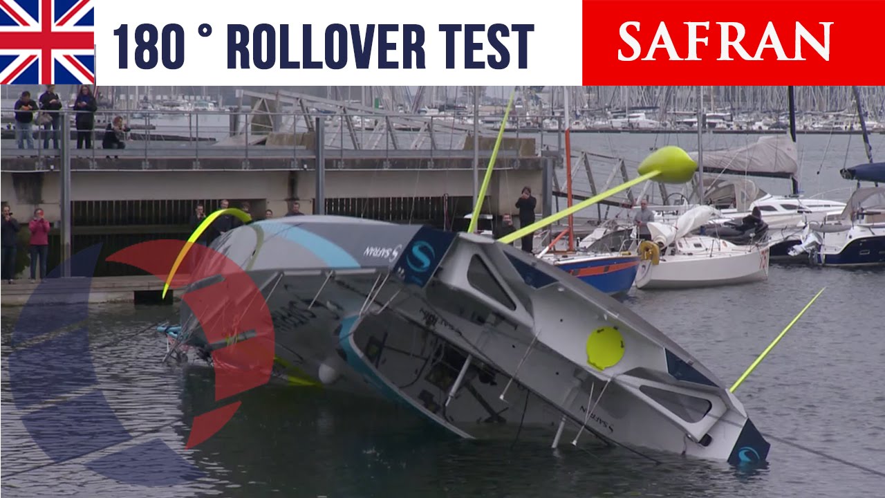 Safran 180&deg; rollover test - Ocean Masters