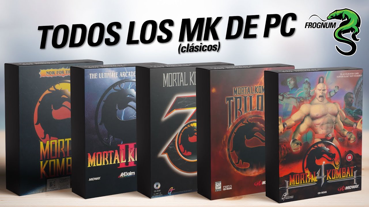📦 Mortal Kombat y las Cajas Grandes: Así se jugaba en PC en los 90