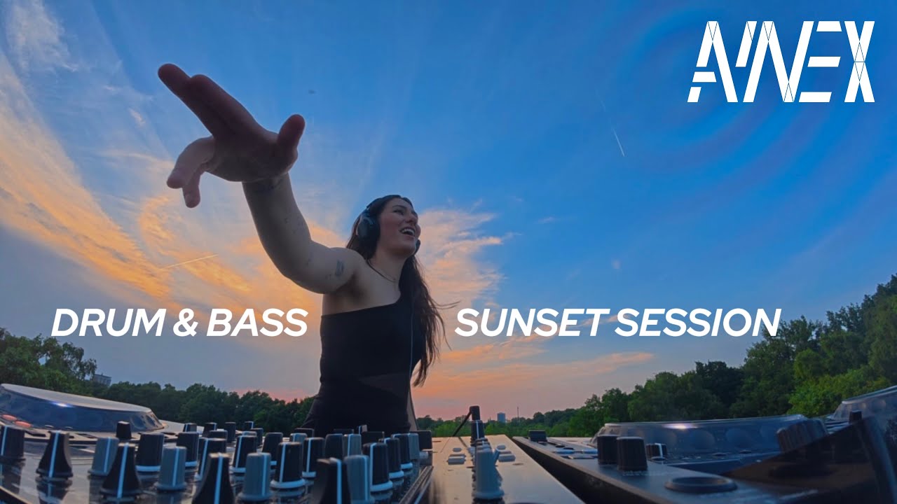 AINEX - Sunset Session | Drum & Bass Outdoor Set on a Bridge