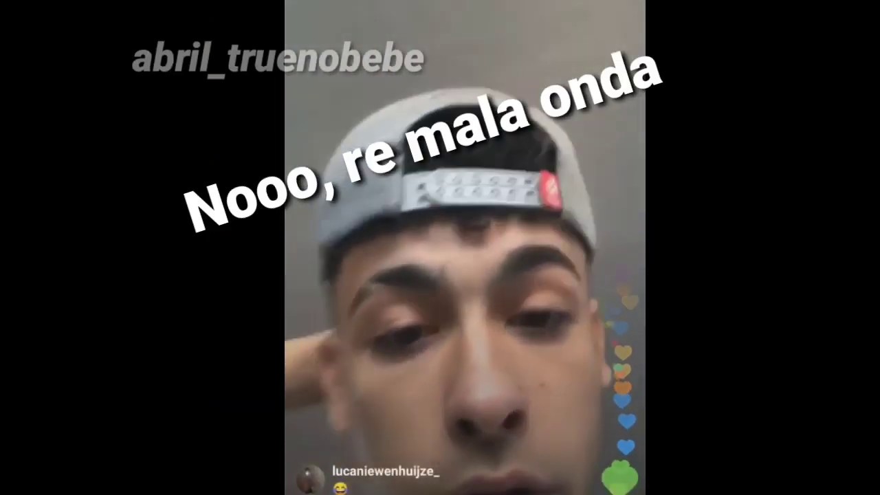 Momentos graciosos de Trueno (Mateo Palacios) *en directos de Instagram*