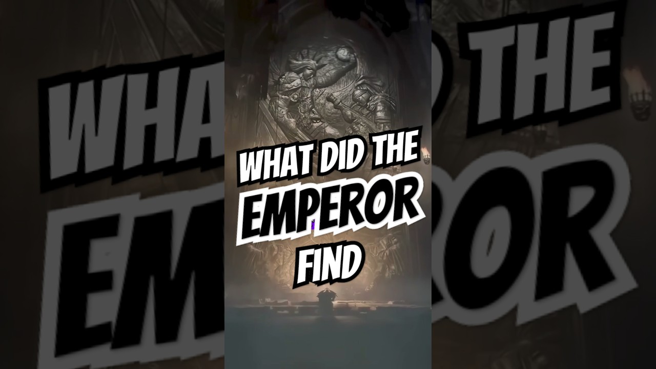 What Horrific Artifact Has the Emperor Find at the Galaxy&rsquo;s Edge #warhammer40000 #shorts
