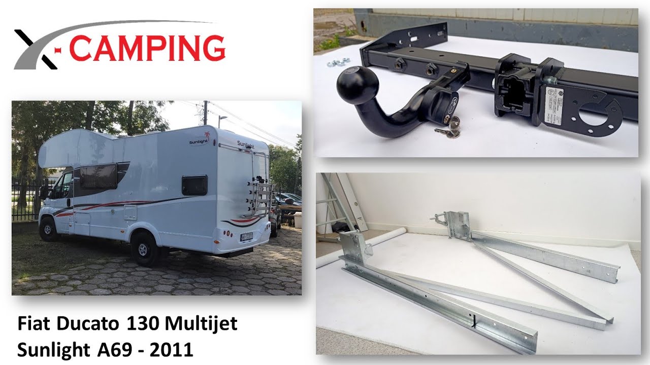 Anhängerkupplung und Rahmenverlängerung - Fiat Ducato 250 Sunlight A69 Wohnmobile Nachrüsten Montage