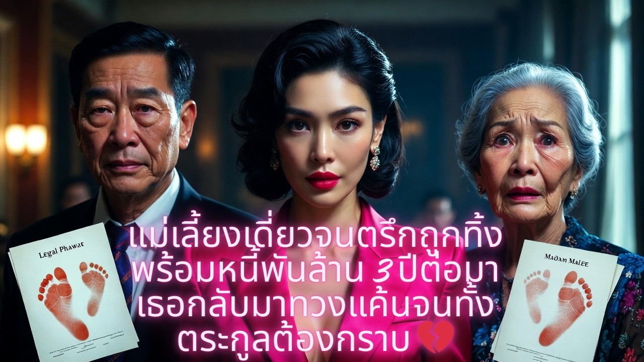 แม่เลี้ยงเดี่ยวจนตรึกถูกทิ้งพร้อมหนี้พันล้าน 3 ปีต่อมาเธอกลับมาทวงแค้นจนทั้งตระกูลต้องกราบ 💔