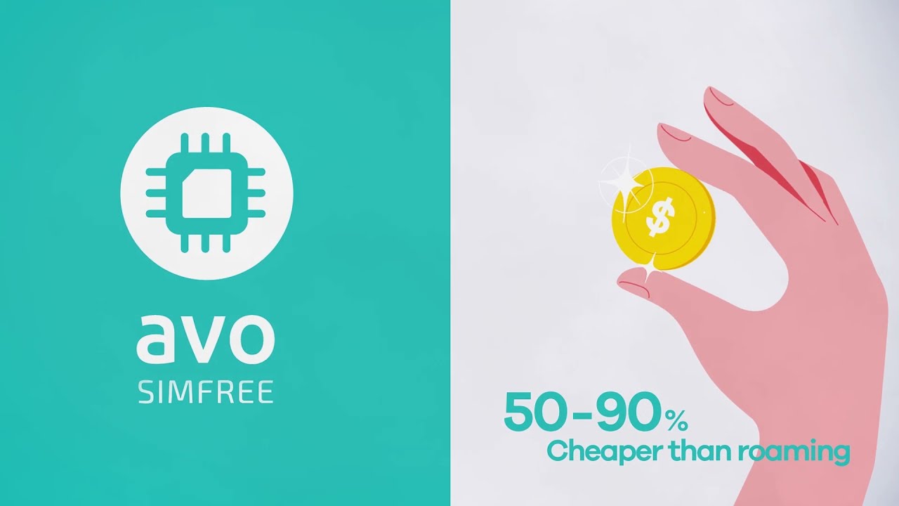 AVO SIMFREE eSIM Internet Roaming App