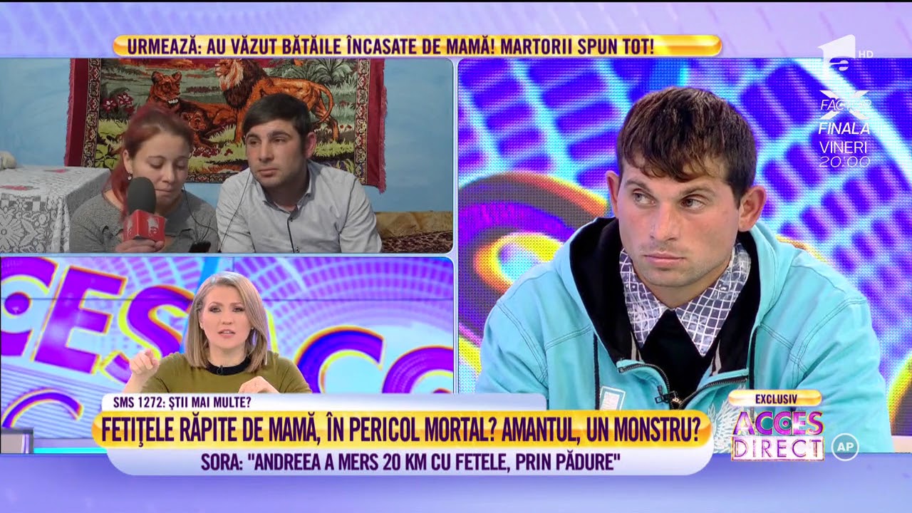 Vecinul amantului mamei care a fugit cu fetițele de acasă: ”A fost trimis la nebuni