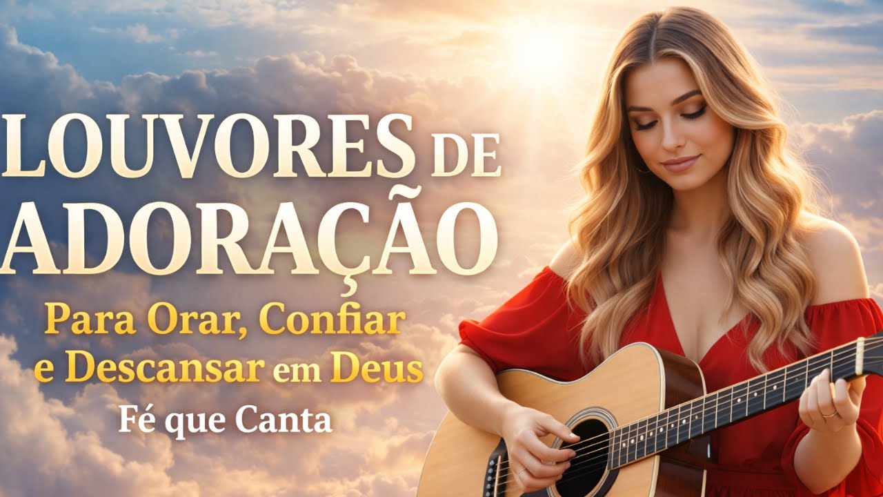 Louvores de Adoração | Para Orar, Confiar e Descansar em Deus | Fé que Canta