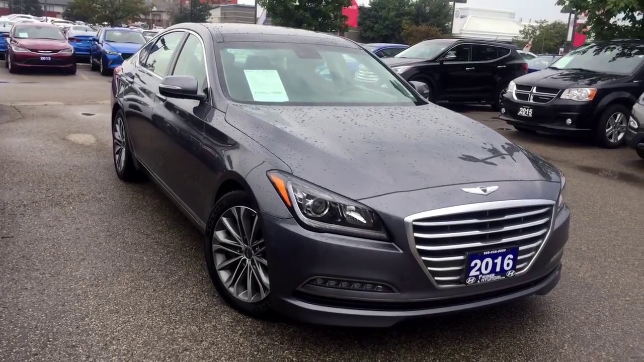 2016 Hyundai Genesis 3.8 Premium AWD|401 Dixie Hyundai Walkaround