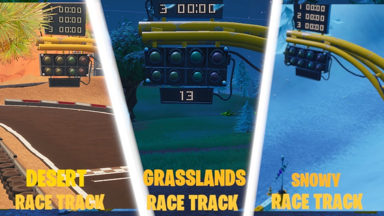 Complete A Lap Of A Desert Race Track, Complete A Lap Of A Snowy and Grassylands Race track Week 5