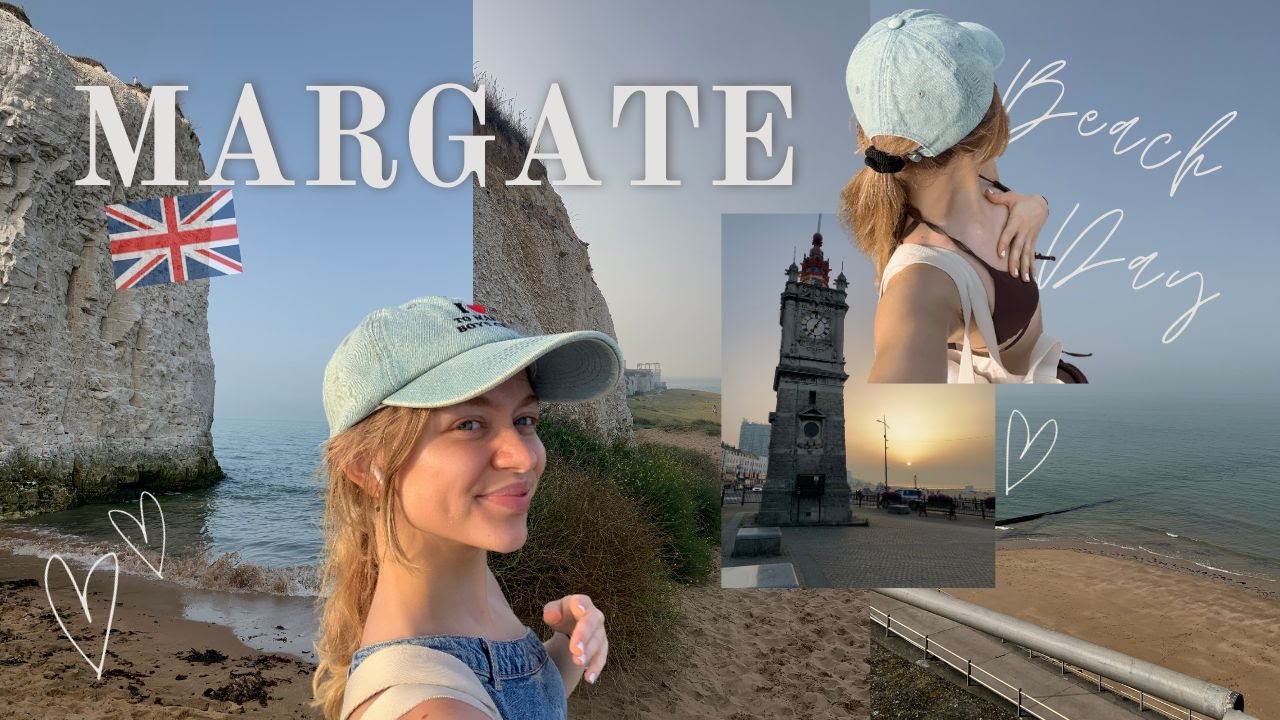 Solo Date VLOG | MARGATE | Best Beaches, City Guide, Solo Travel | Beach with Sand in UK?