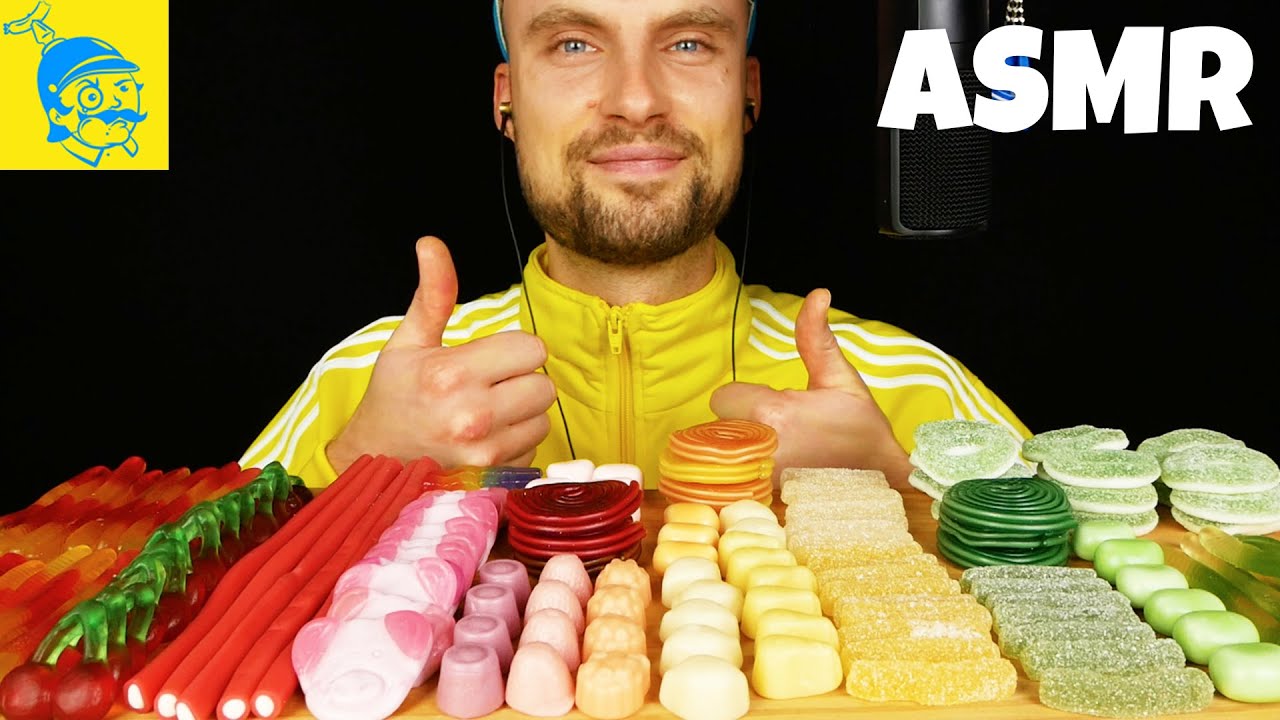 ACMP Вечеринка немецких сладостей (звуки жевания, русские субтитры) 🇩🇪 - GFASMR