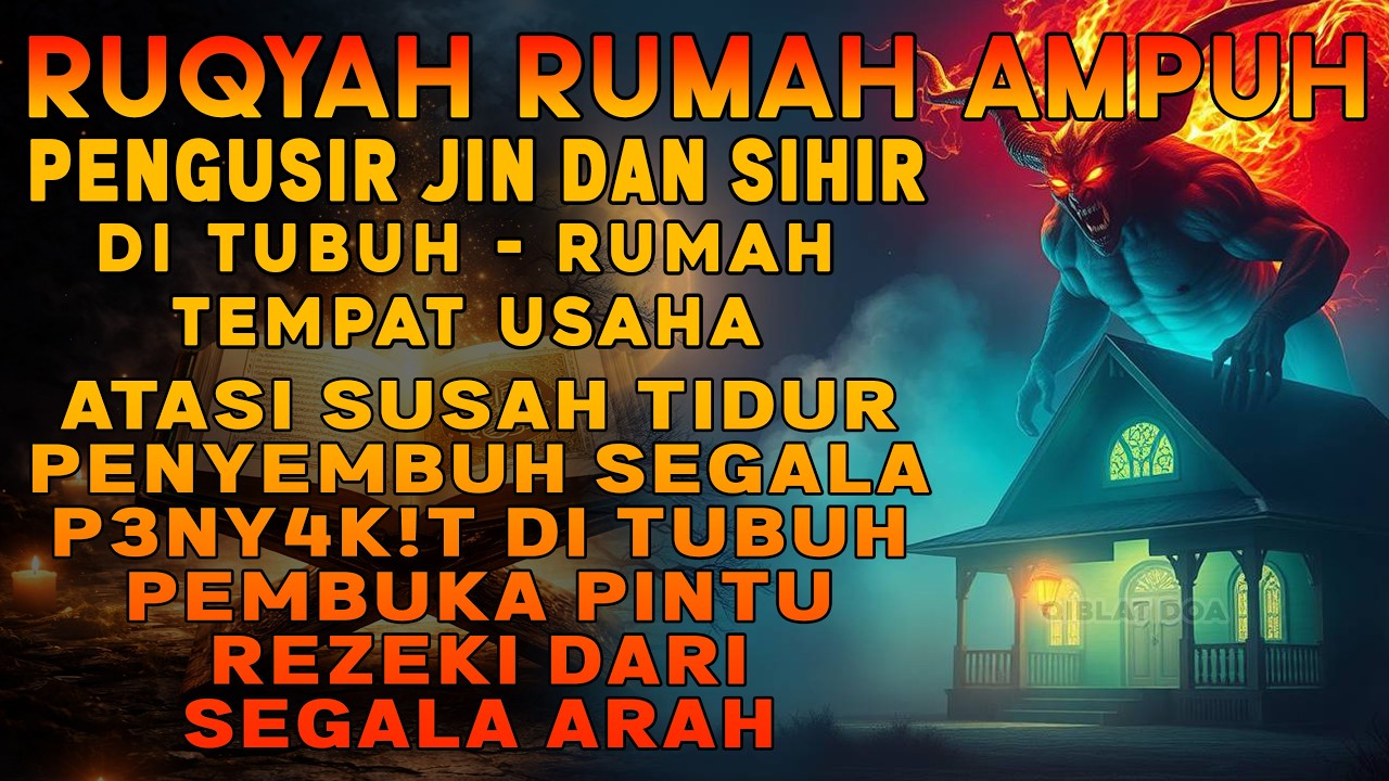 RUQYAH RUMAH PENGUSIR JIN, SETAN & SIHIR DI RUMAH & TUBUH, PENENANG HATI & FIKIRAN | BY ALAA AQEL