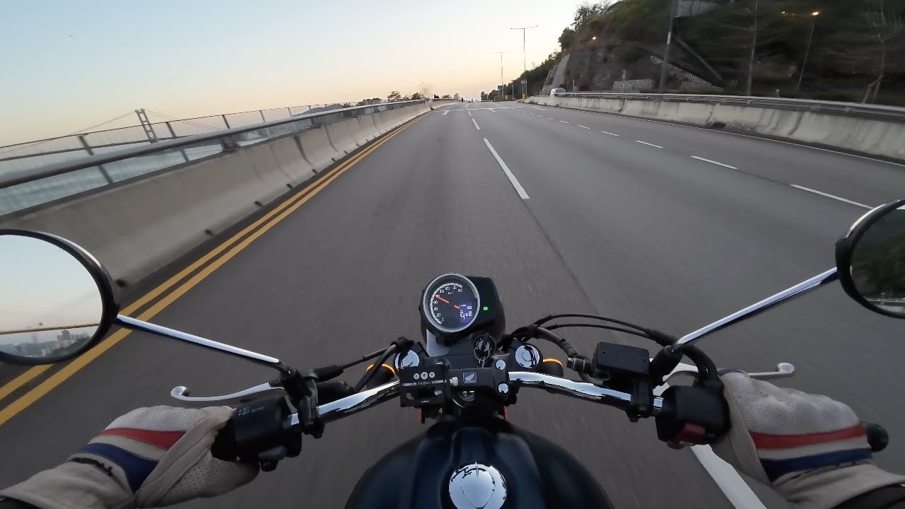 GB350 | Evening Ride at Castle Peak Road