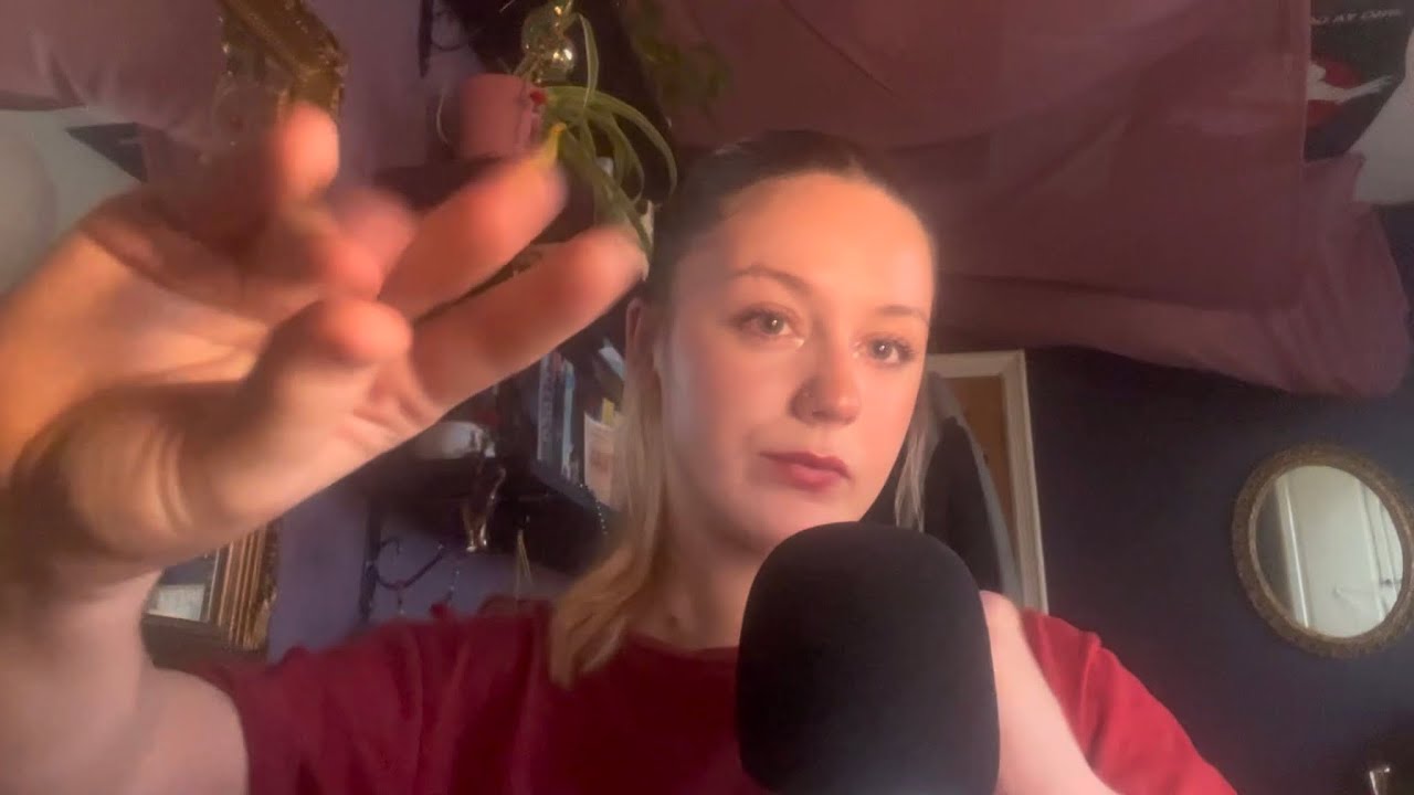ASMR makeup routine