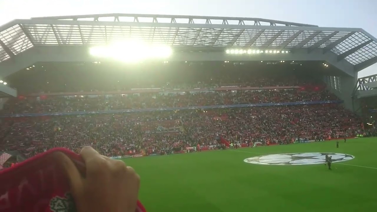 Anfield noise. 