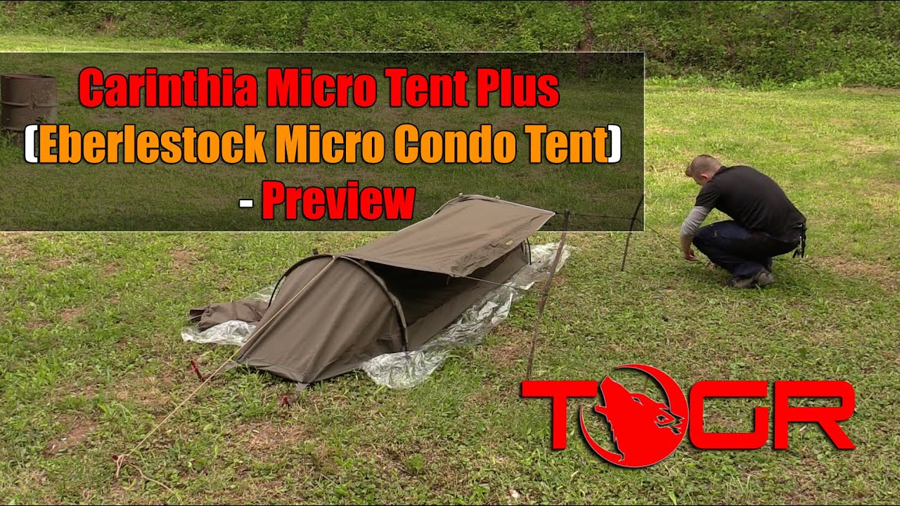 So Expensive! - Carinthia Micro Tent Plus (Eberlestock Micro Condo Tent) - Preview