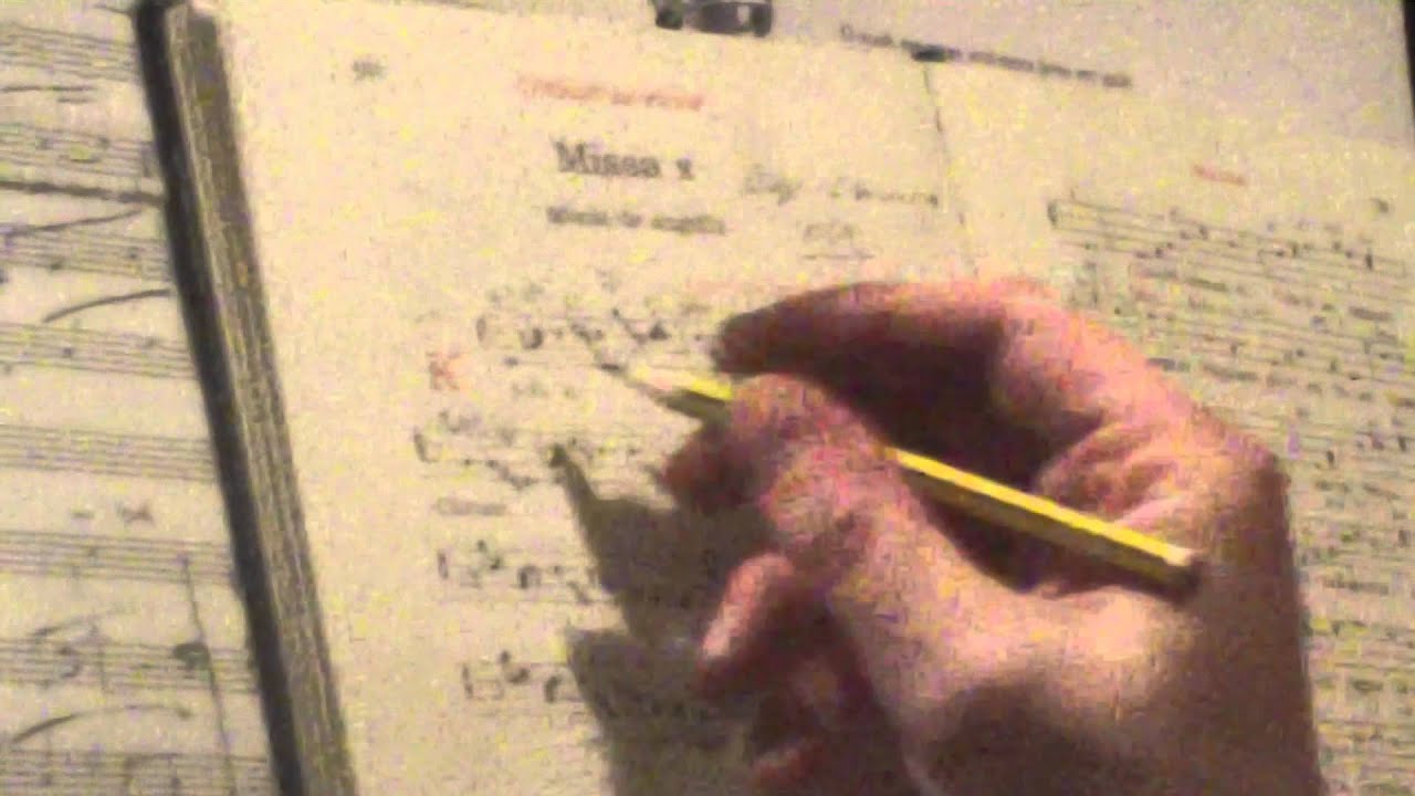 Chant Accompaniment Instruction: MISSA DE ANGELIS KYRIE