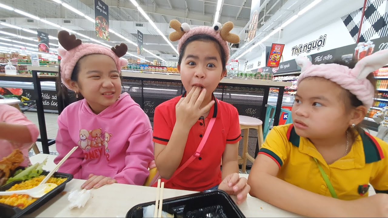Lộc TiVi dẫn Team đi bigC Ăn Pizza, Gà Rán KFC