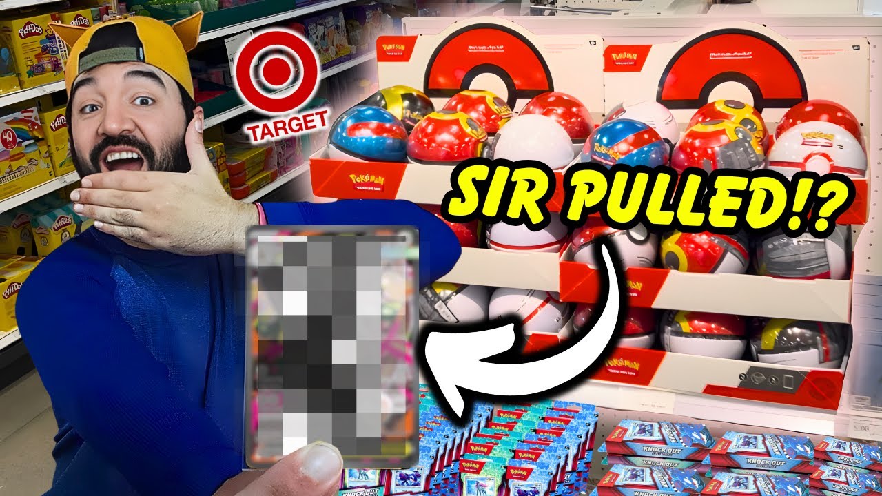 ОХОТА НА КАРТОЧКИ ПОКЕМОНОВ В МАГАЗИНЕ TARGET! (СЭР?) 😱