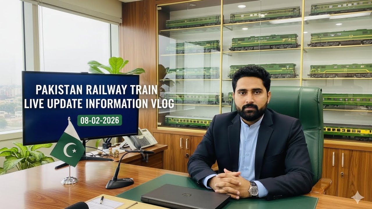 Railway Vlog 2026 Live Train Updates & Lattest News Inside Pakistan What When Where How Howto 