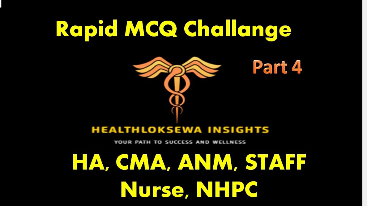 ANM, CMA, HA, SN, NHPC Rapid fire Health MCQs Challange | Health loksewa insights