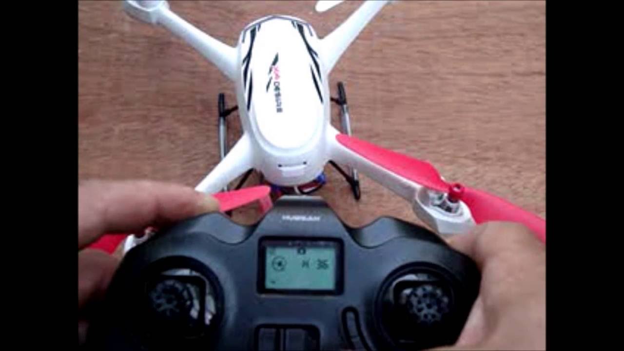 Hubsan X4 H502E No Bind Fix. Transmitter calibration and mode change
