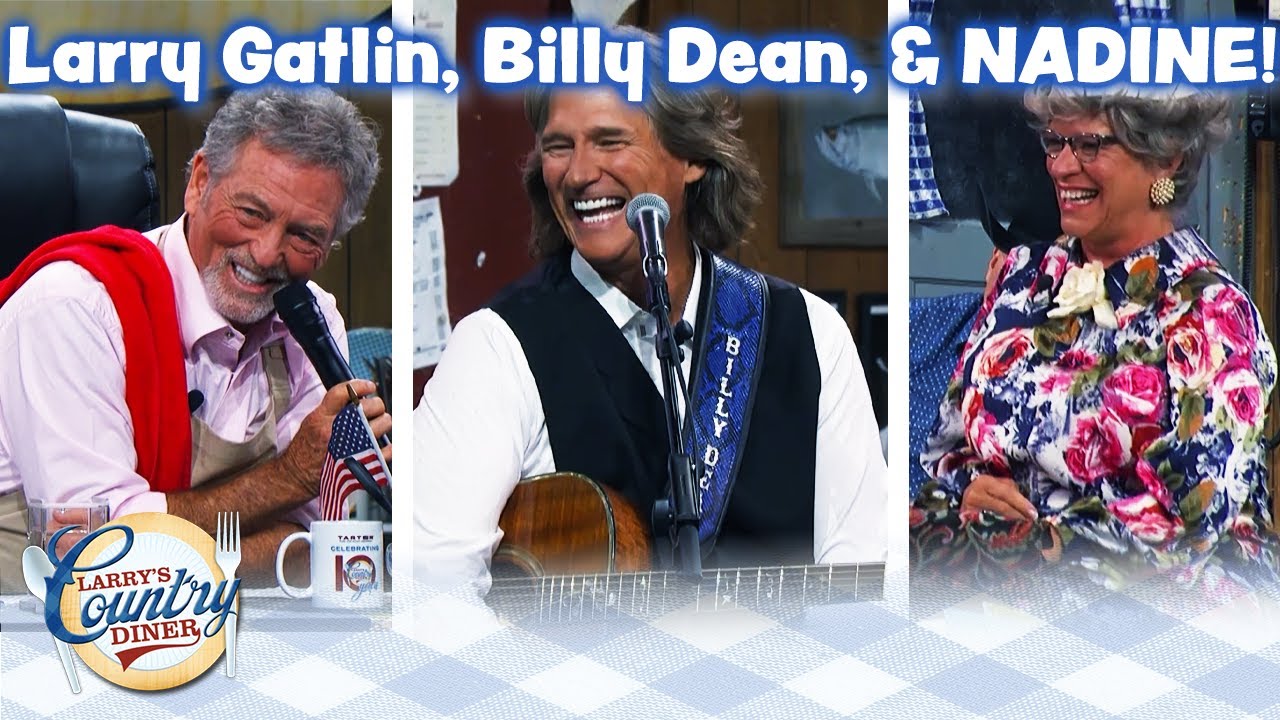 Larry Gatlin, Billy Dean, and NADINE get to know each other!
