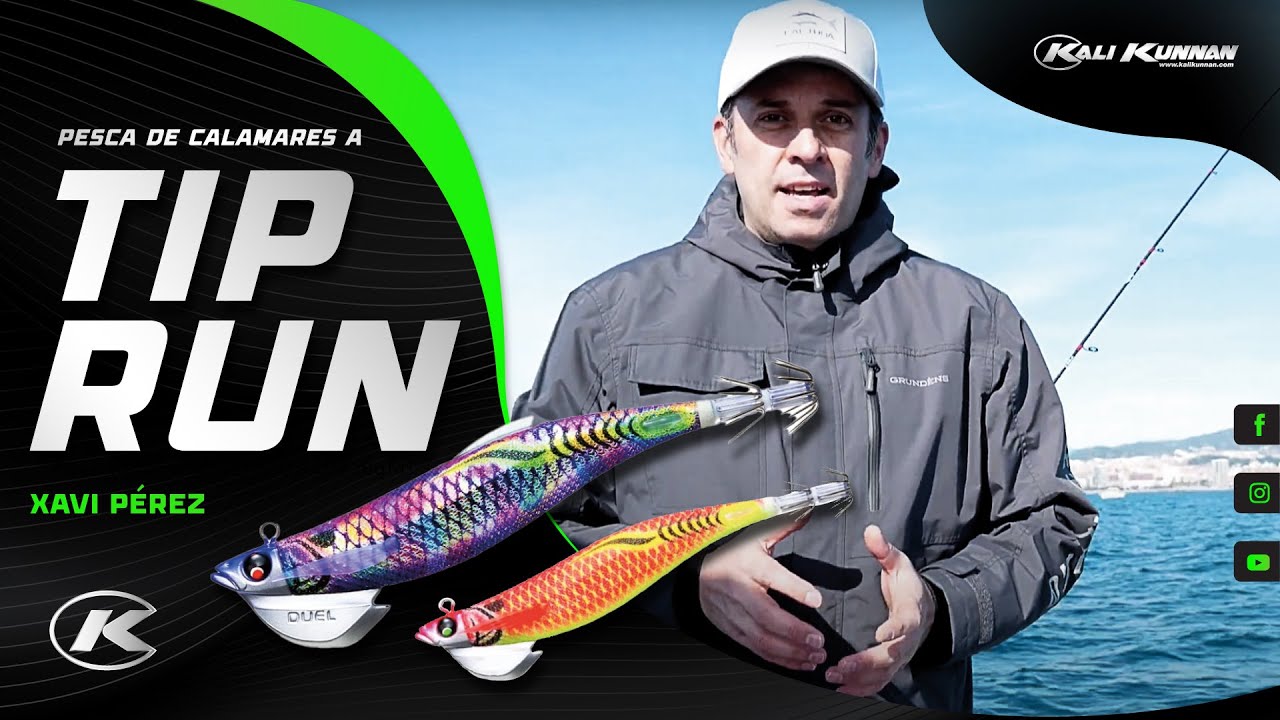 Pesca de calamares a Tip Run