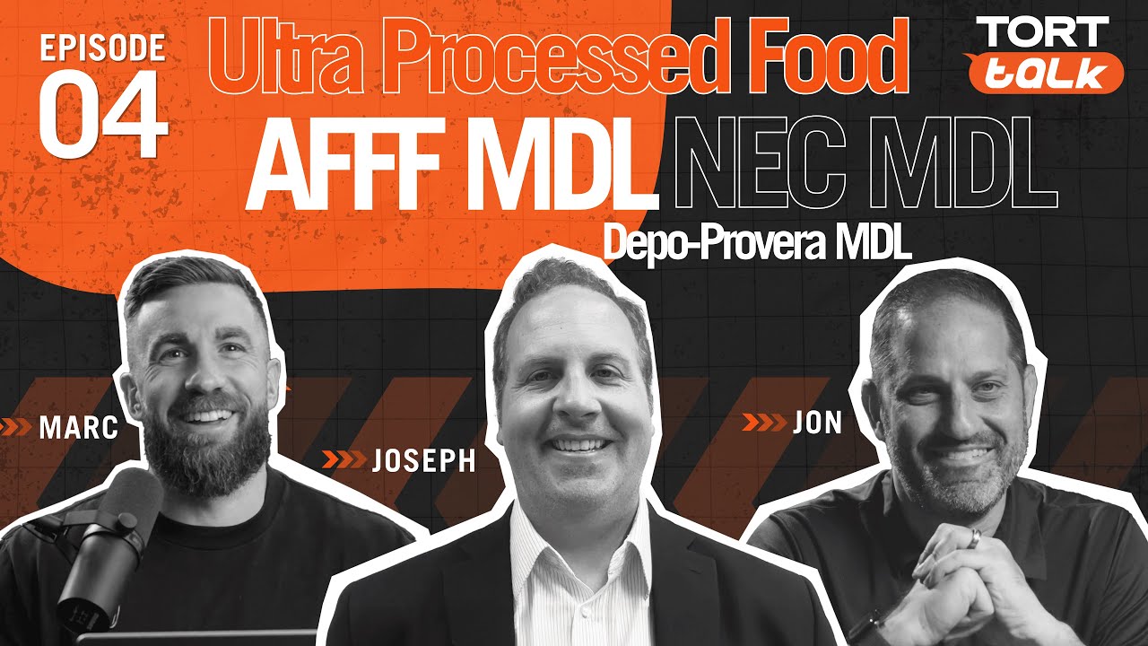 Tort Talk 8/26/25 | Joe Fantini, Jon & Marc
