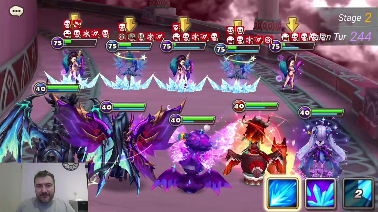 YA G1 YA P2 ÖYLE BİR YAYIN OLACAK! :D SUMMONER WAR RTA!