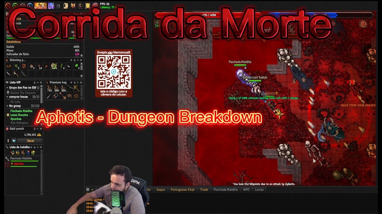 Aphotis - Dungeon Breakdown Medivia Online 