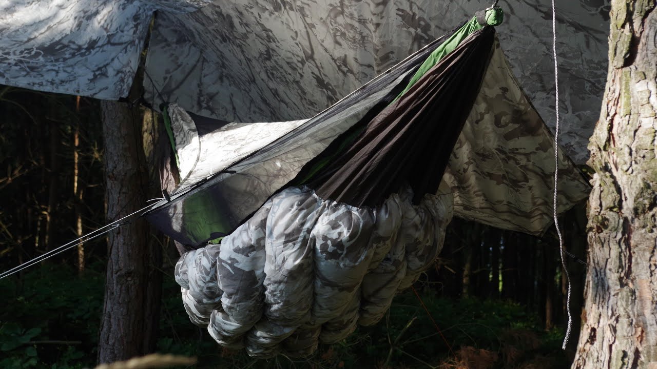 Warbonnet Outdoors Blackbird XLC winter and Summer set up