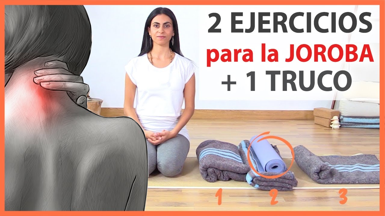 🛑  EJERCICIOS para la JOROBA Eficaces y SEGUROS !!! 👉 REDUCE la Hipercifosis SIN ESFUERZO!
