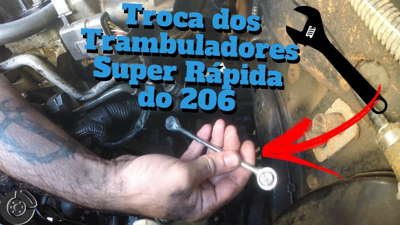 Como Trocar os Trambuladores do Peugeot 206 Em Poucos Minutos 🔧