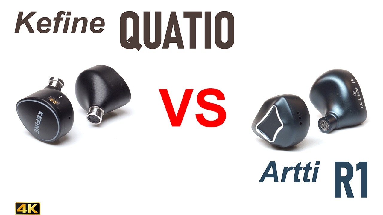 Kefine Quatio vs Artti R1 - - IEM sound comparison