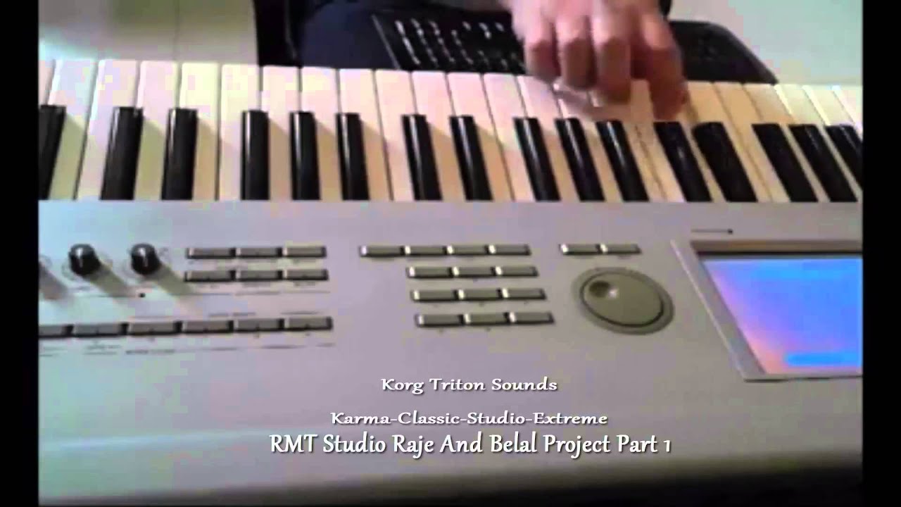 اصوات كورغ تريتون  تتوافق مع جميع اصدارات التريتون Korg Triton Sound