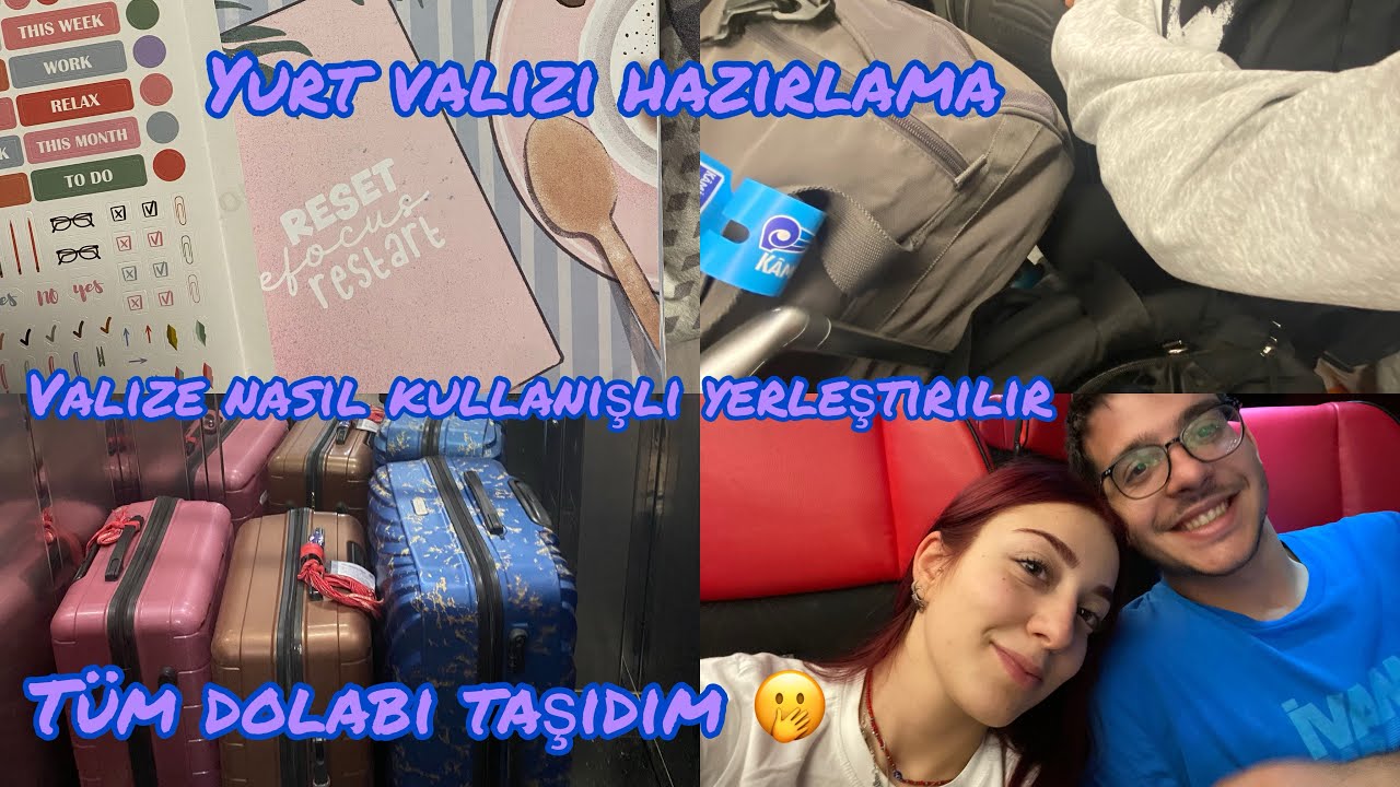 ￼ Yurt valizi hazırlama | nasıl sığamıyorum oynat bakalım 🙃