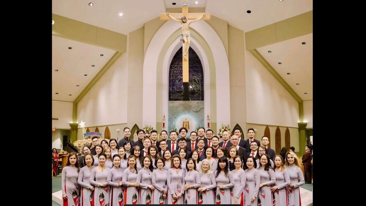 Tv.50- LÒNG NHÂN HẬU CHÚA- Đinh Công Huỳnh- Ca Đoàn MARIA Mẹ Thiên Chúa In Houston Texas 