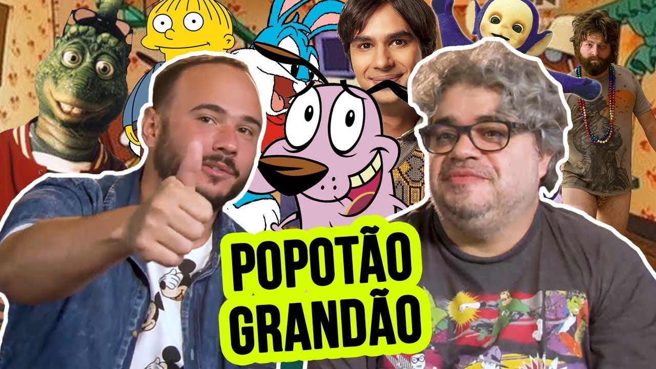 CORAGEM, O CÃO COVARDE CANTANDO POPOTÃO GRANDÃO!
