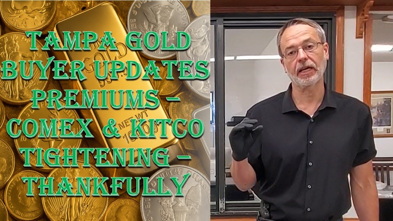 Tampa Gold Buyer Updates Premiums & Inventory - 10/14/25 - COMEX & KITCO Spot IS Tightening!!!!