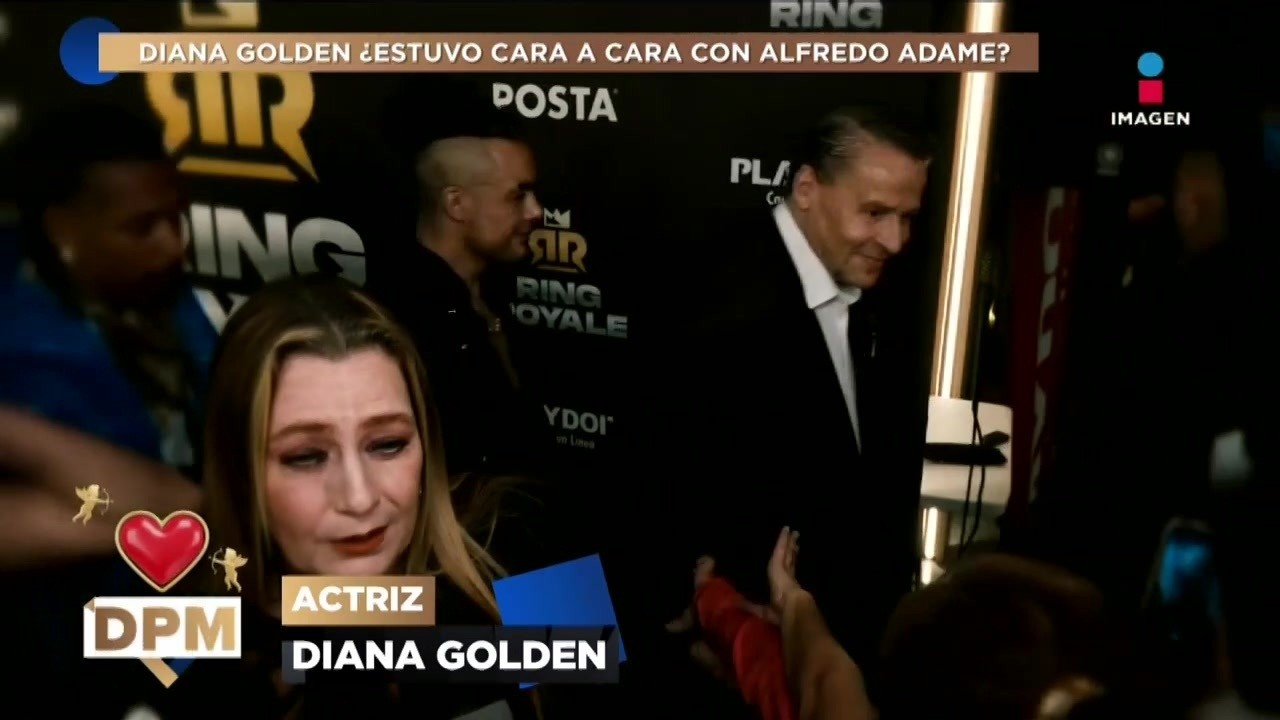 ¡Diana Golden se REENCUENTRA con Adame y así REACCIONÓ en plena entrevista! | De Primera Mano