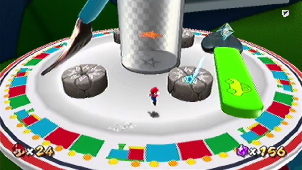 Super Mario Galaxy (Parte 84) - Galaxia de la Caja de Juguetes - Mecakoopa, el Enemigo de Metal