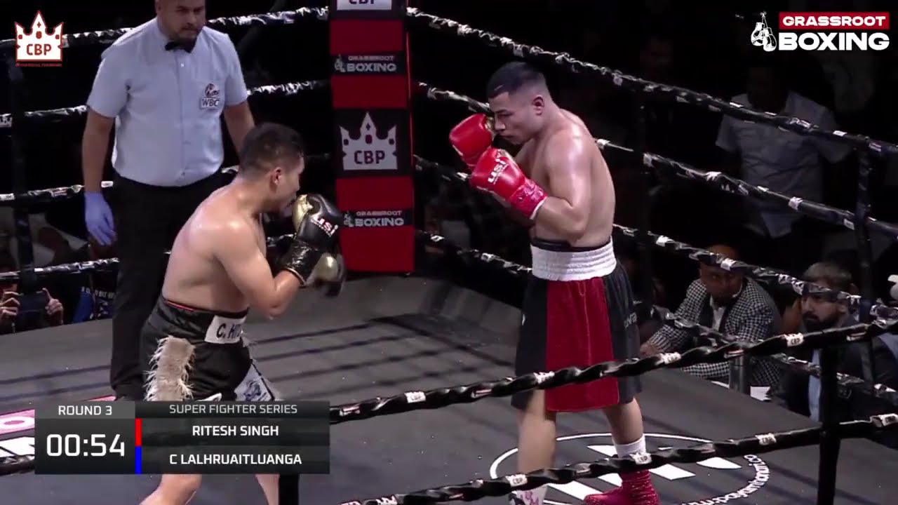 Ritesh Singh Bisht Full Boxing Fight Round 3 / WBC Indian Title Holder / Title Boxing Fight Series 😱