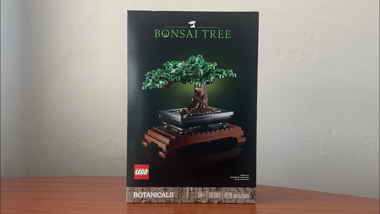 RELAXING Timelapse Build of the LEGO Botanicals: BONSAI TREE