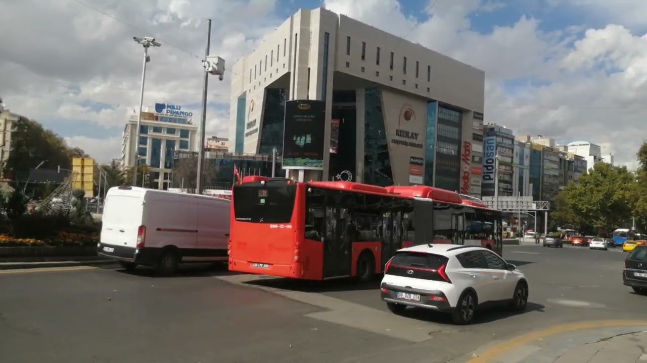 Kızılay'dan otobüslü görüntüler    ( 7-10-2024 )