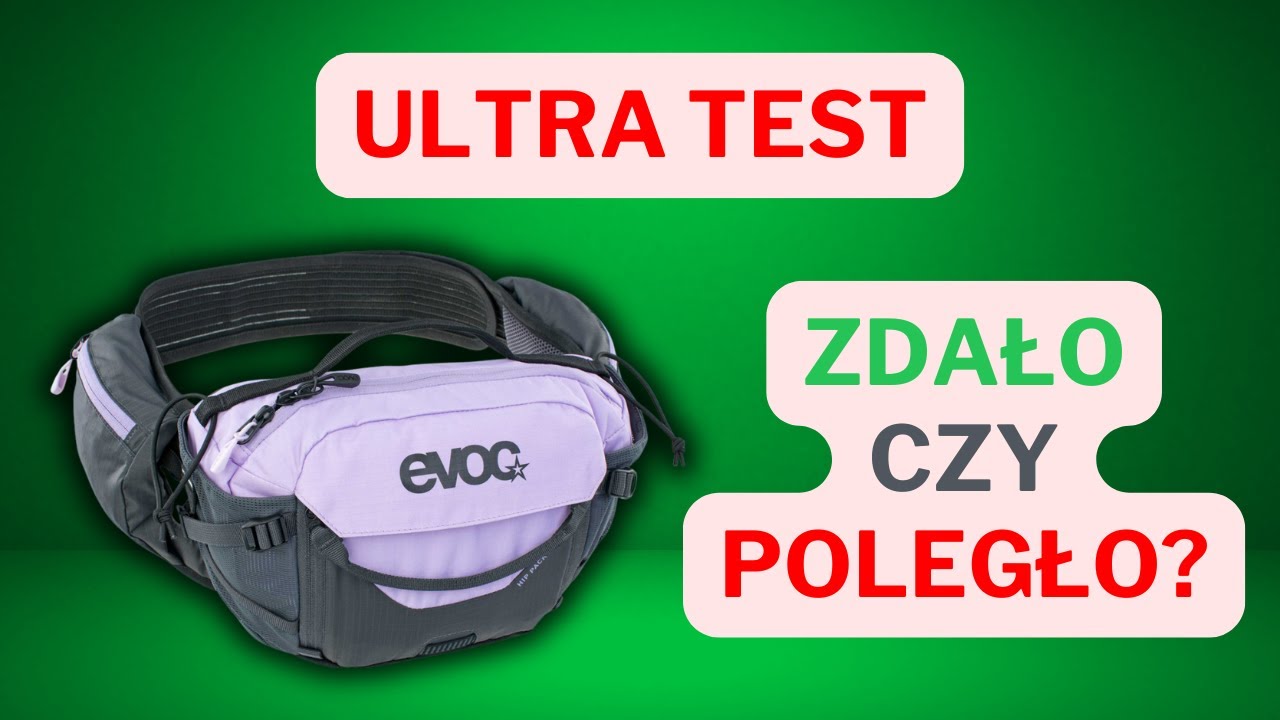 Najbardziej Niedoceniony Sprzęt Rowerowy? Czy Nerka Rowerowa EVOC HIP Pack Pro 3 To Dobry Wyb&oacute;r?